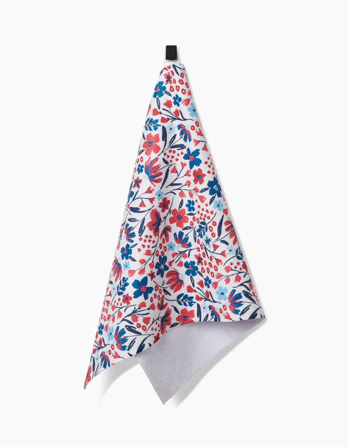 Summer Bloom Geometry Tea Towel