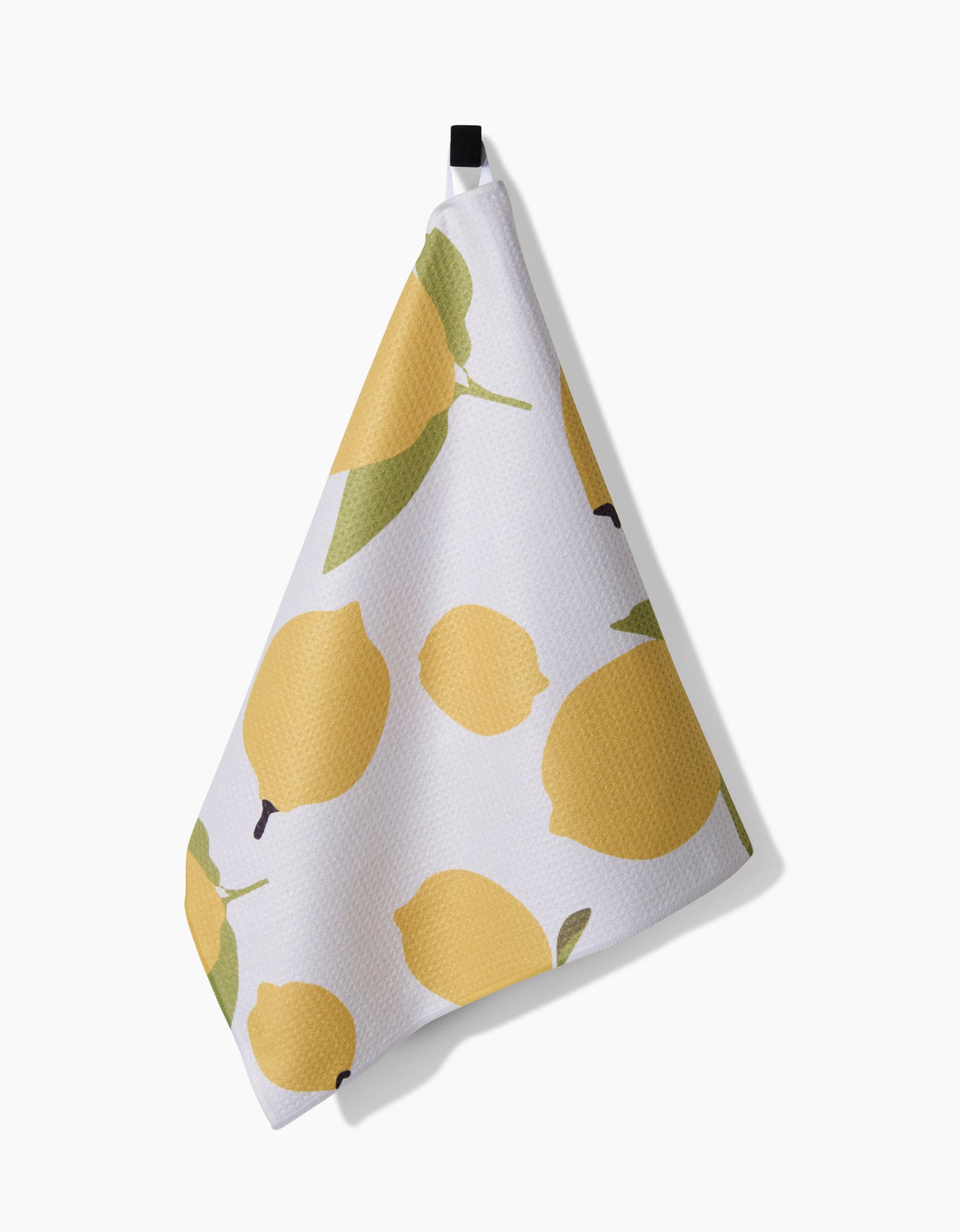 Sunny Lemons Geometry Tea Towel