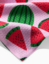 Sweet Watermelon Geometry Tea Towel