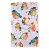 Tweet Tweet Bird Geometry Tea Towel