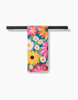 Wild Blooms Geometry Tea Towel