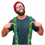 Uncle Bob’s Tacky Tinsel Light-Up Suspenders
