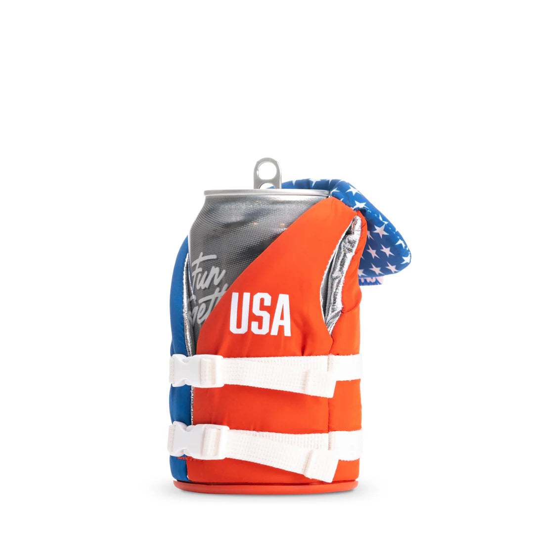 The Buoy Liberty Insulated Can Cooler | Puffin Drinkwear