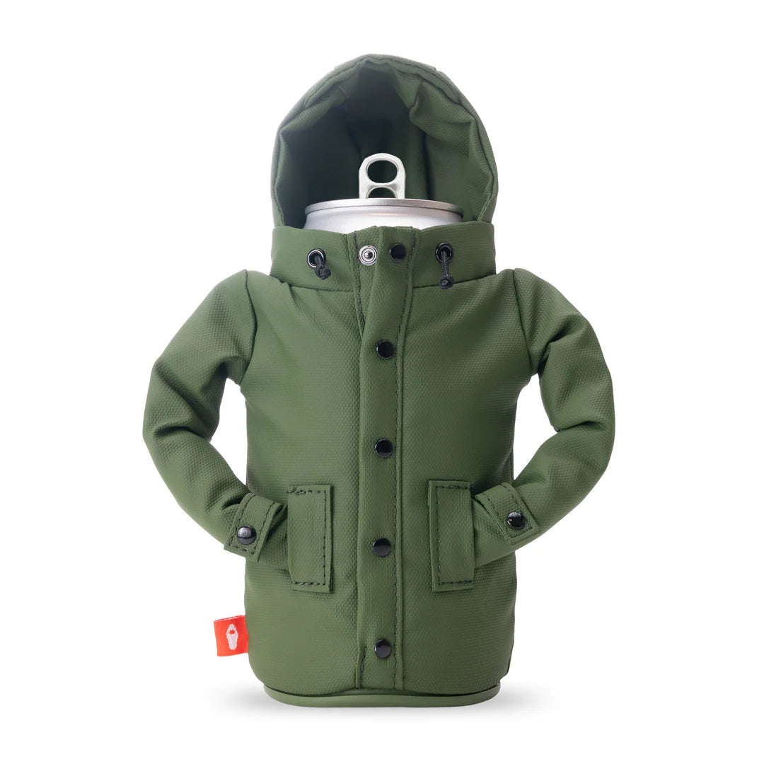 The Raincoat Insulated Can Cooler | Puffin Drinkwear