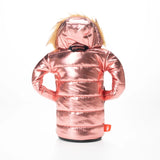 The Pahka Rose Gold Insulated Can Cooler | Puffin Drinkwear