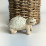 Beige Frog Ceramic Pot Hanger