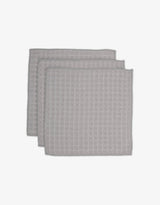 Stone Waffle Geometry Bath Towel & Washcloth