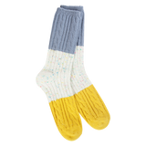 Confetti Women's Cable Crew Socks