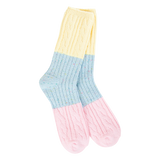 Confetti Women's Cable Crew Socks