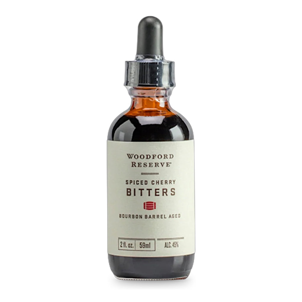woodford reserve spiced cherry bitters bourbon barrel aged cocktail