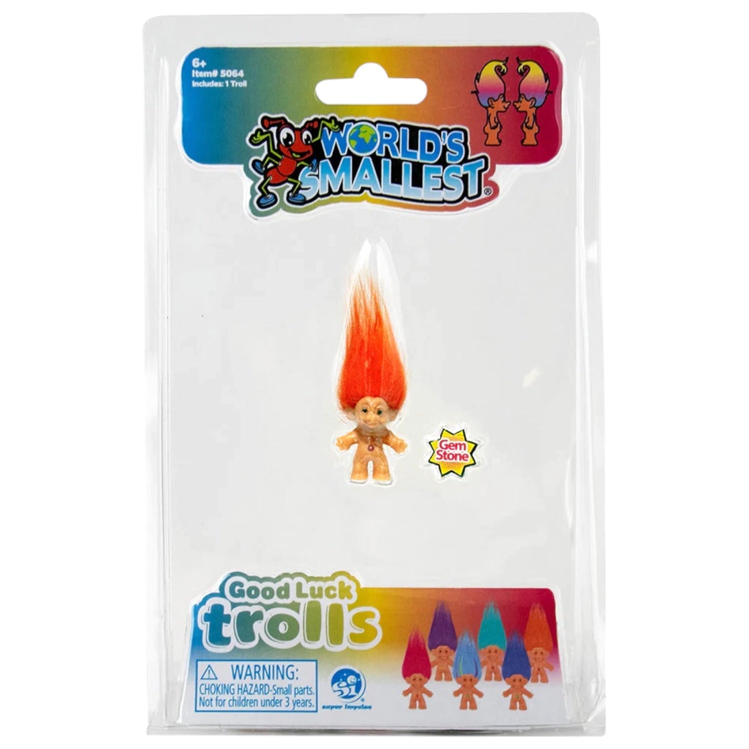 World's Smallest Good Luck Troll – Rust & Cinder