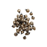 Antique Gold Mercury Glass Ornaments in Muslin Bag | Set of 36