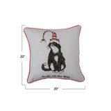 Jingle All the Way Cat Pillow
