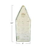 Silver Mercury Glass House |2 Sizes