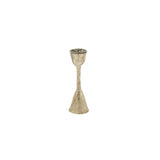 Hand-Forged Silver Metal Taper Candle Holder