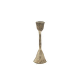 Hand-Forged Silver Metal Taper Candle Holder