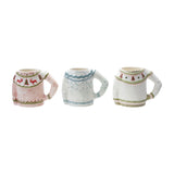 Ceramic Christmas Sweater Shaped Mug | 3 Styles