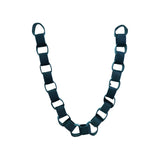 Teal Velvet Chain Link Garland