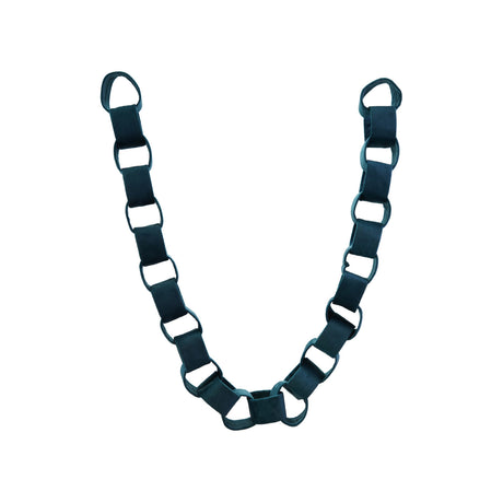 Teal Velvet Chain Link Garland