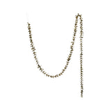 Gold Glitter Faux Boxwood Garland