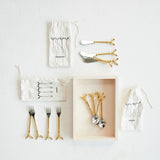 Deer Head Appetizer Forks (Set of 4)