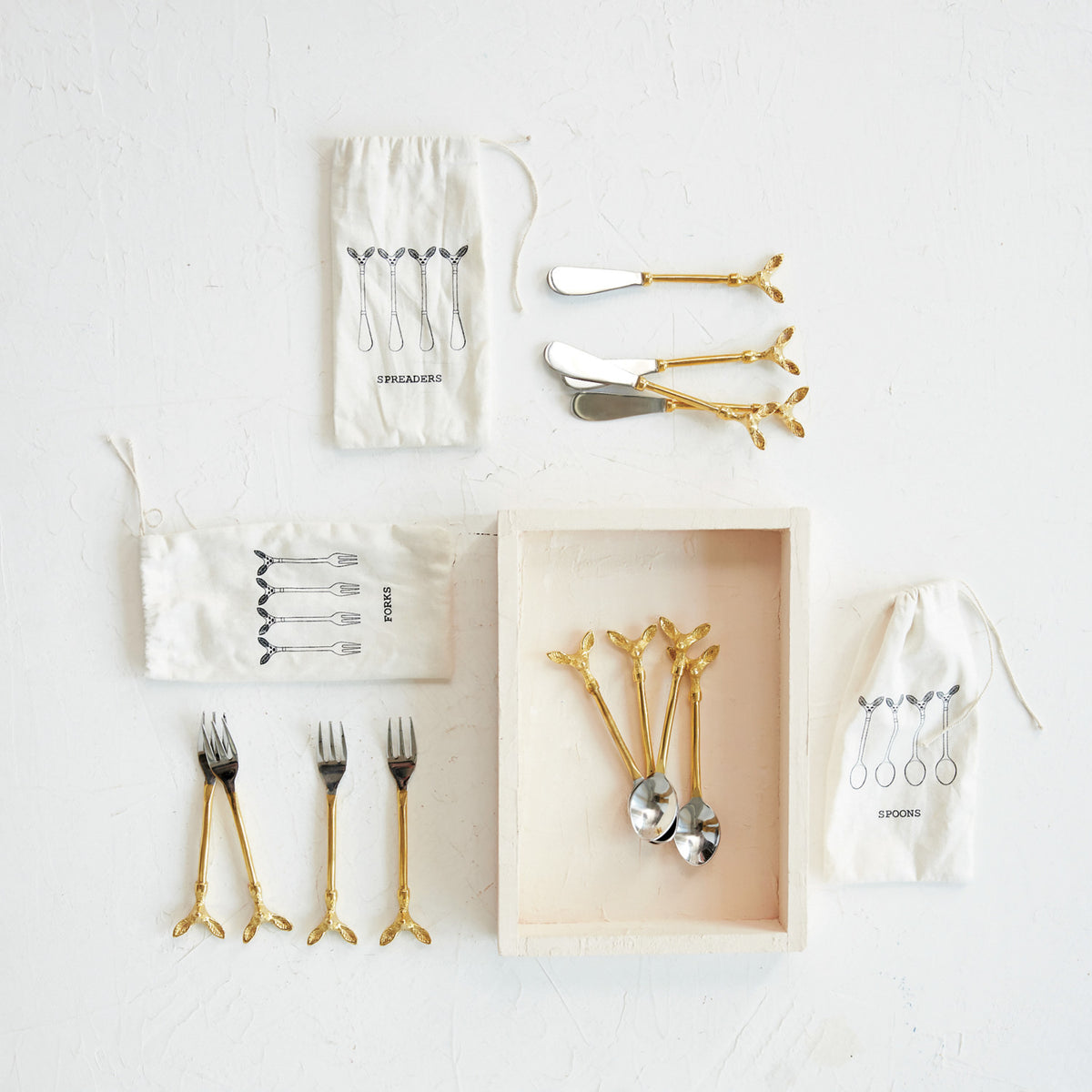 Deer Head Coffee Spoons (Set of 4)