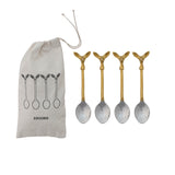 Deer Head Coffee Spoons (Set of 4)