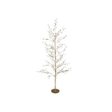 Gold Jeweled Metal Wire Tree