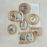 Mini Framed Vintage Christmas Art Magnet
