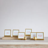 Mini Gold Frame with Christmas Saying