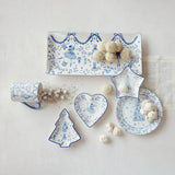 Blue & White Nutcracker Ballet Ceramic Tray