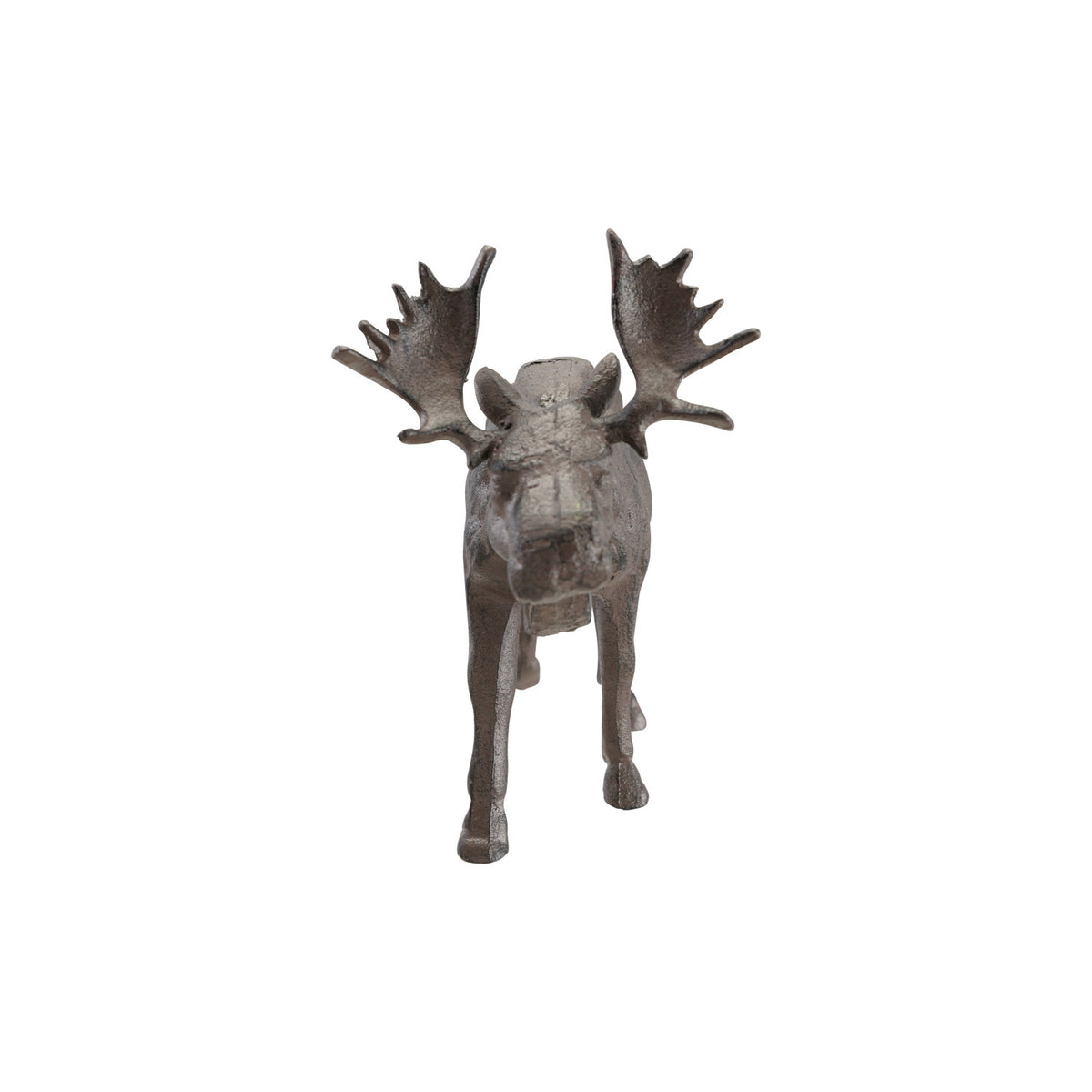 Cast Iron Moose Figurine