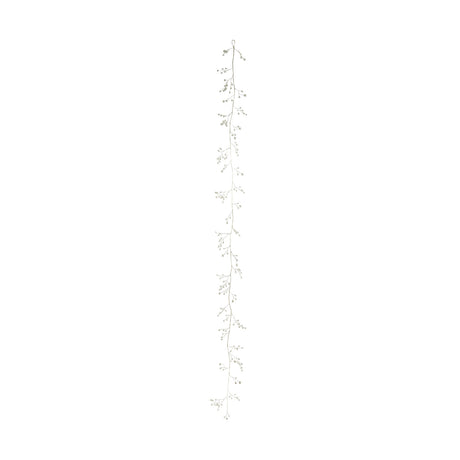 Faux Pearl & Gold Wire Garland