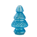 Blue Embossed Mercury Glass Tree