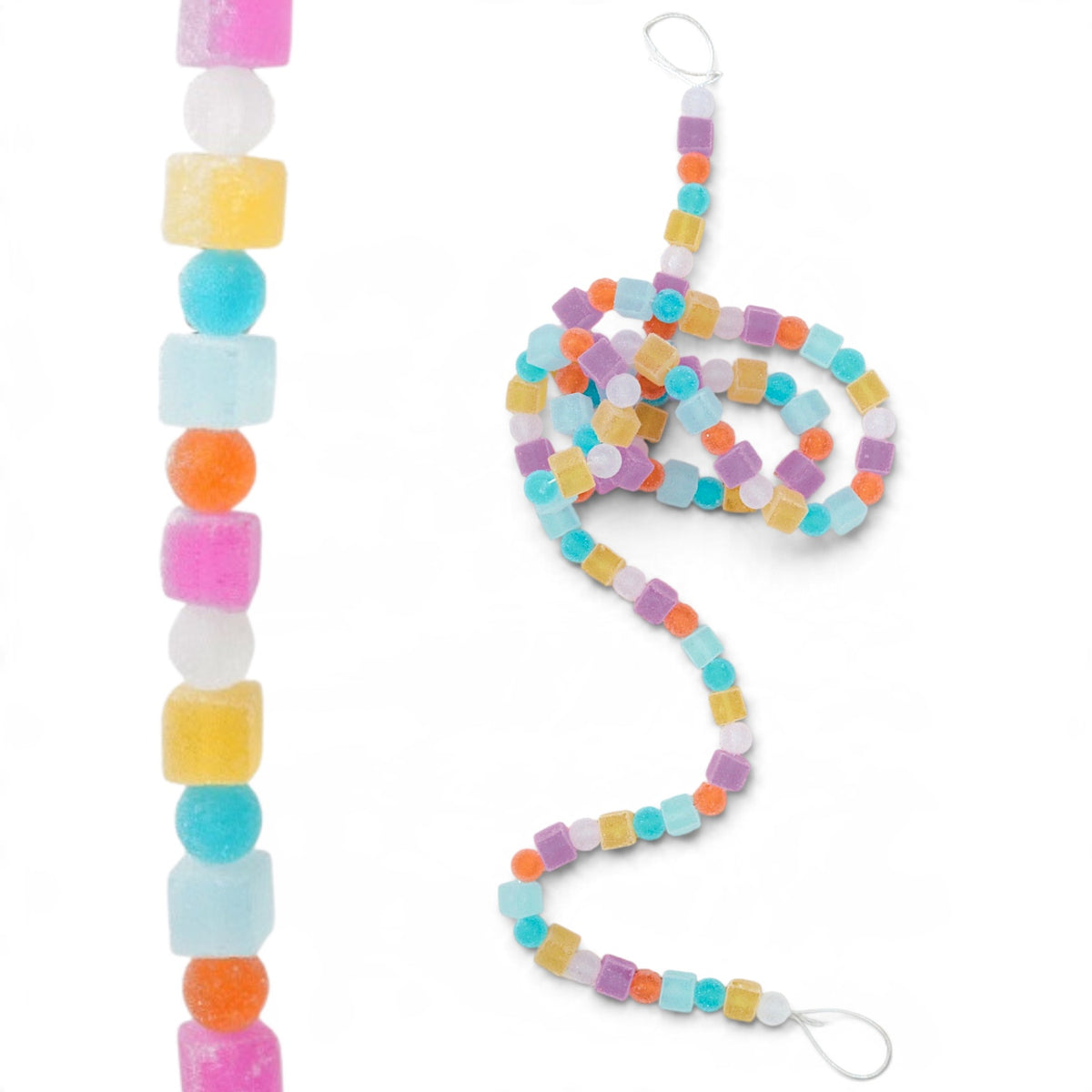 Colorful Sugared Candy Garland