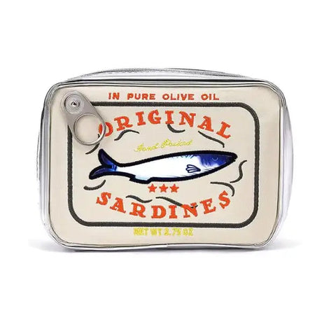 Original Sardines Tin Can Zip Pouch