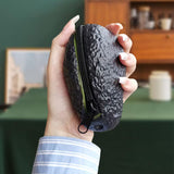 Avocado Zipper Coin Purse