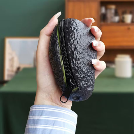 Avocado Zipper Coin Purse