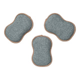 Re:Usable Brown Botanical Sponge (Set of 3)