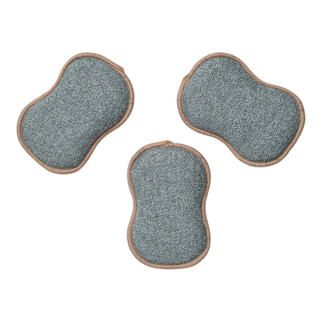 Re:Usable Brown Botanical Sponge (Set of 3)