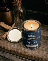 Gone Fishing Soy Candle | Manready Mercantile
