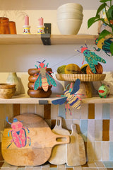 Hand-Sewn Insects Paper Garland | East End Press