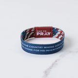 American Patriot Tap to Pray Wristband