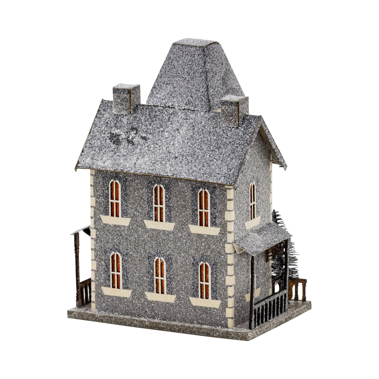 Dead & Breakfast Lighted Halloween Village House