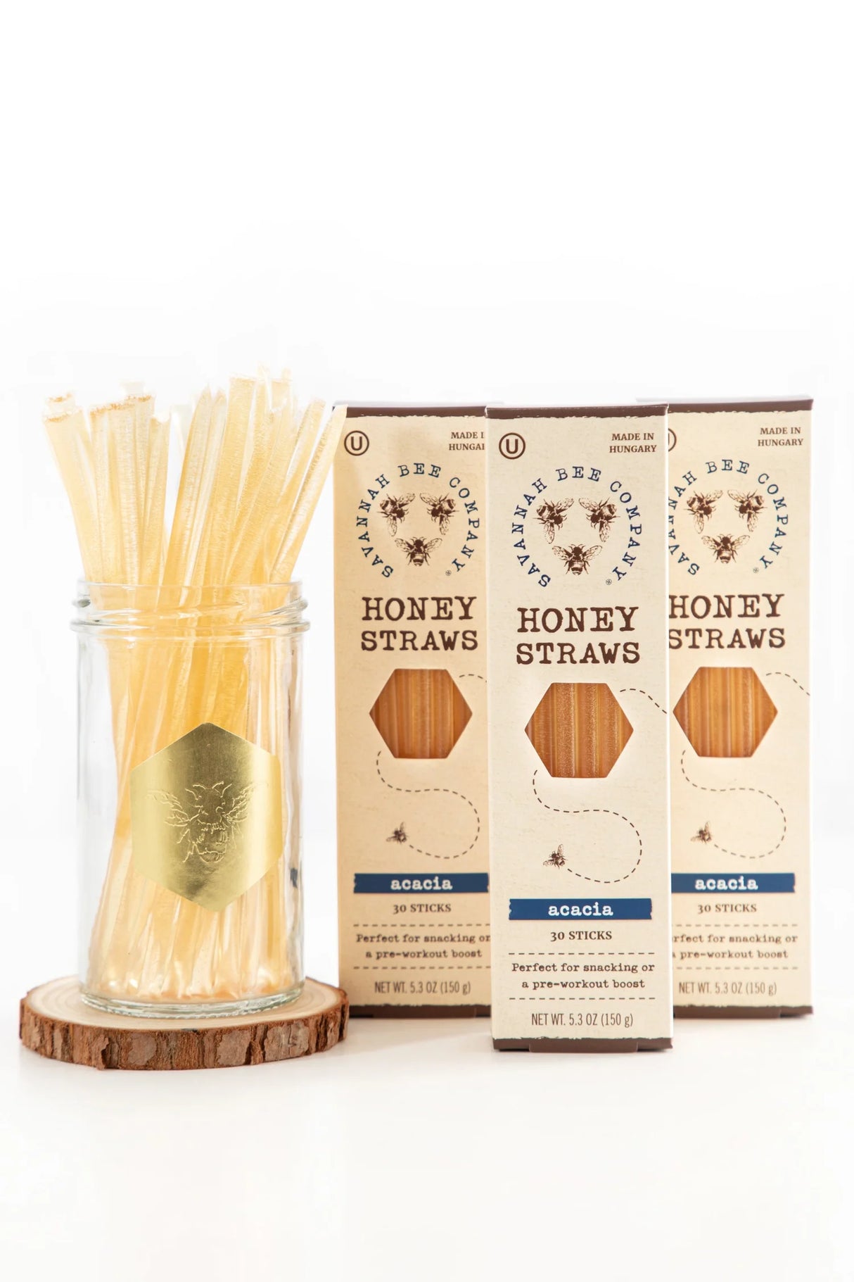 Acacia Honey Straws | 12-Pack