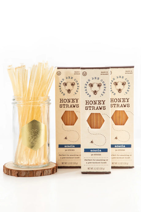 Acacia Honey Straws | 12-Pack