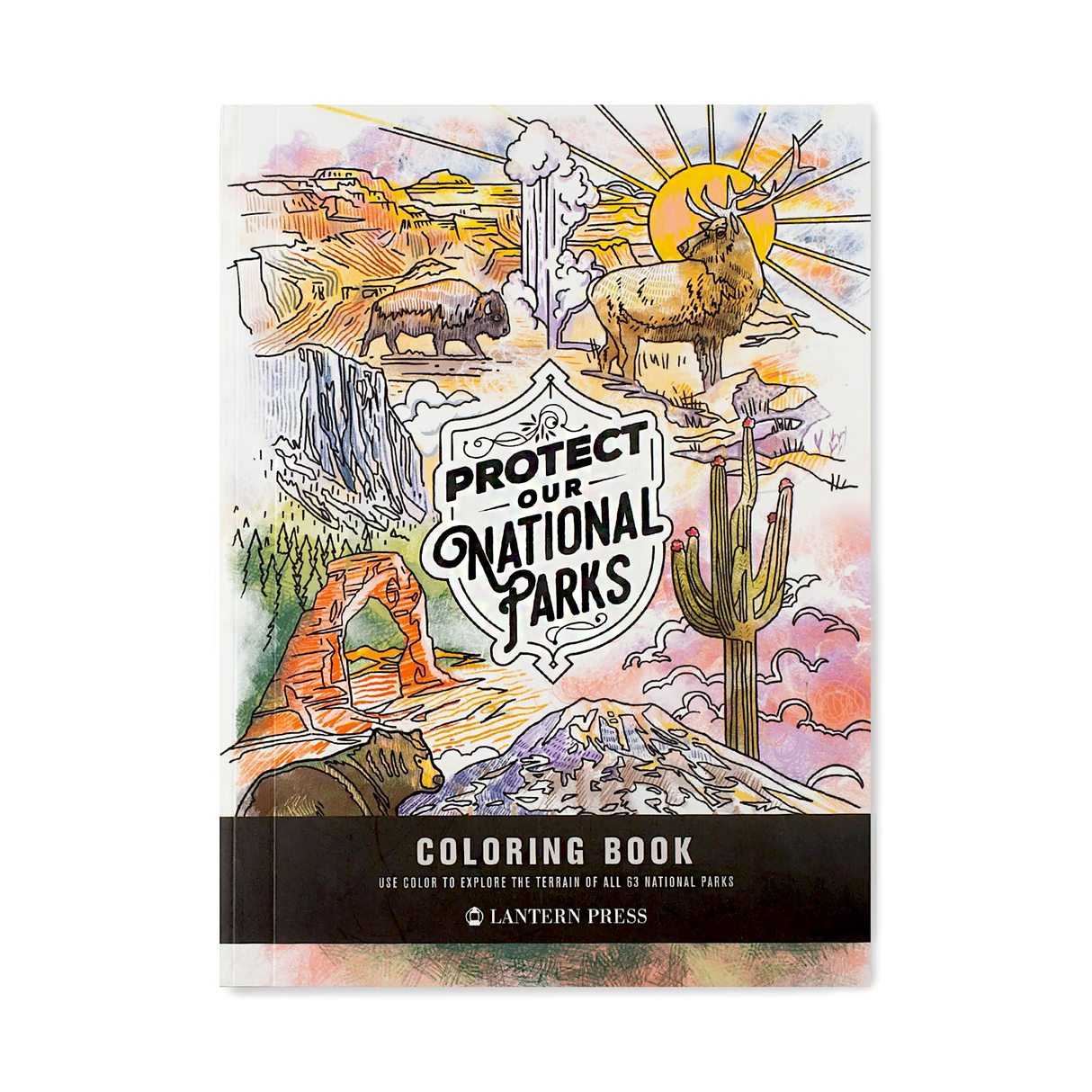 Protect Our National Parks Coloring Book