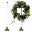 4 Foot Adjustable Star Top Wreath Stand