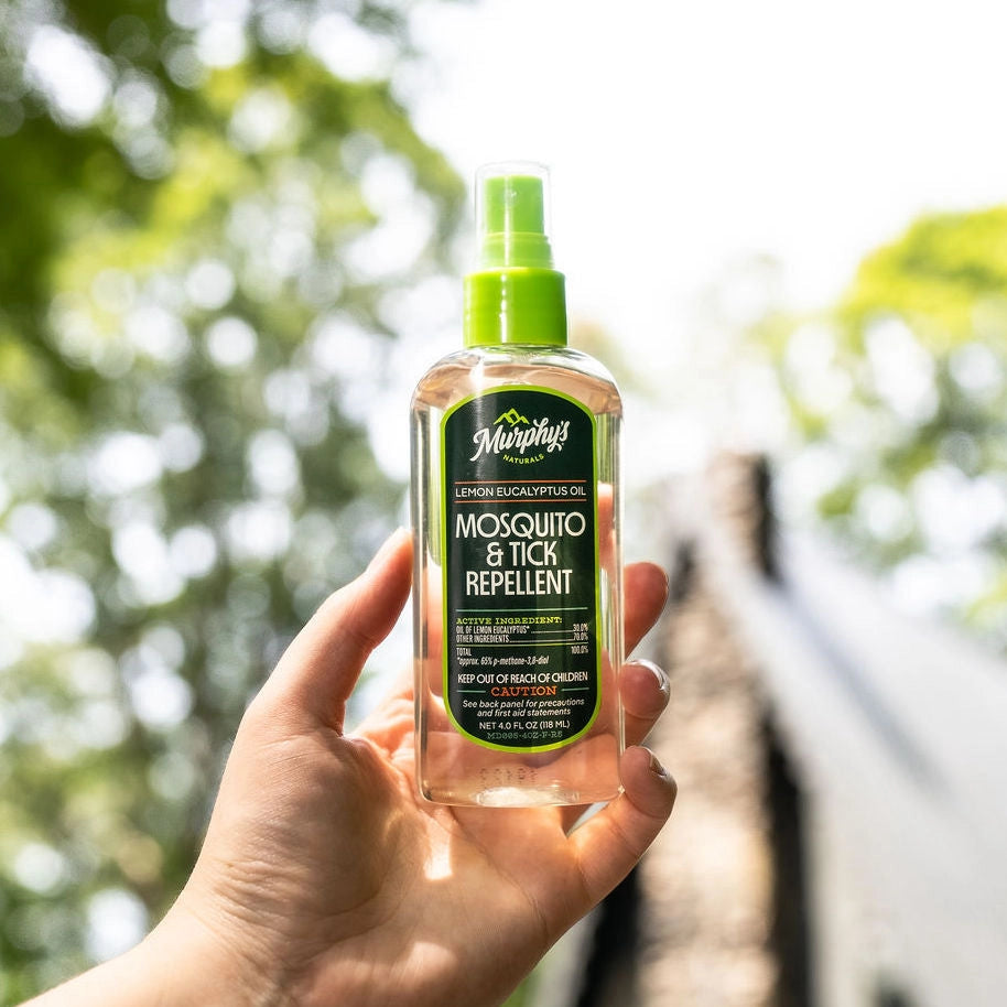 Lemon Eucalyptus Oil Mosquito & Tick Repellent Spray | Murphy's Naturals