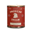 American Dream soy candle with bourbon vanilla, bergamot, and sandalwood scent from Manready Mercantile Americana Series